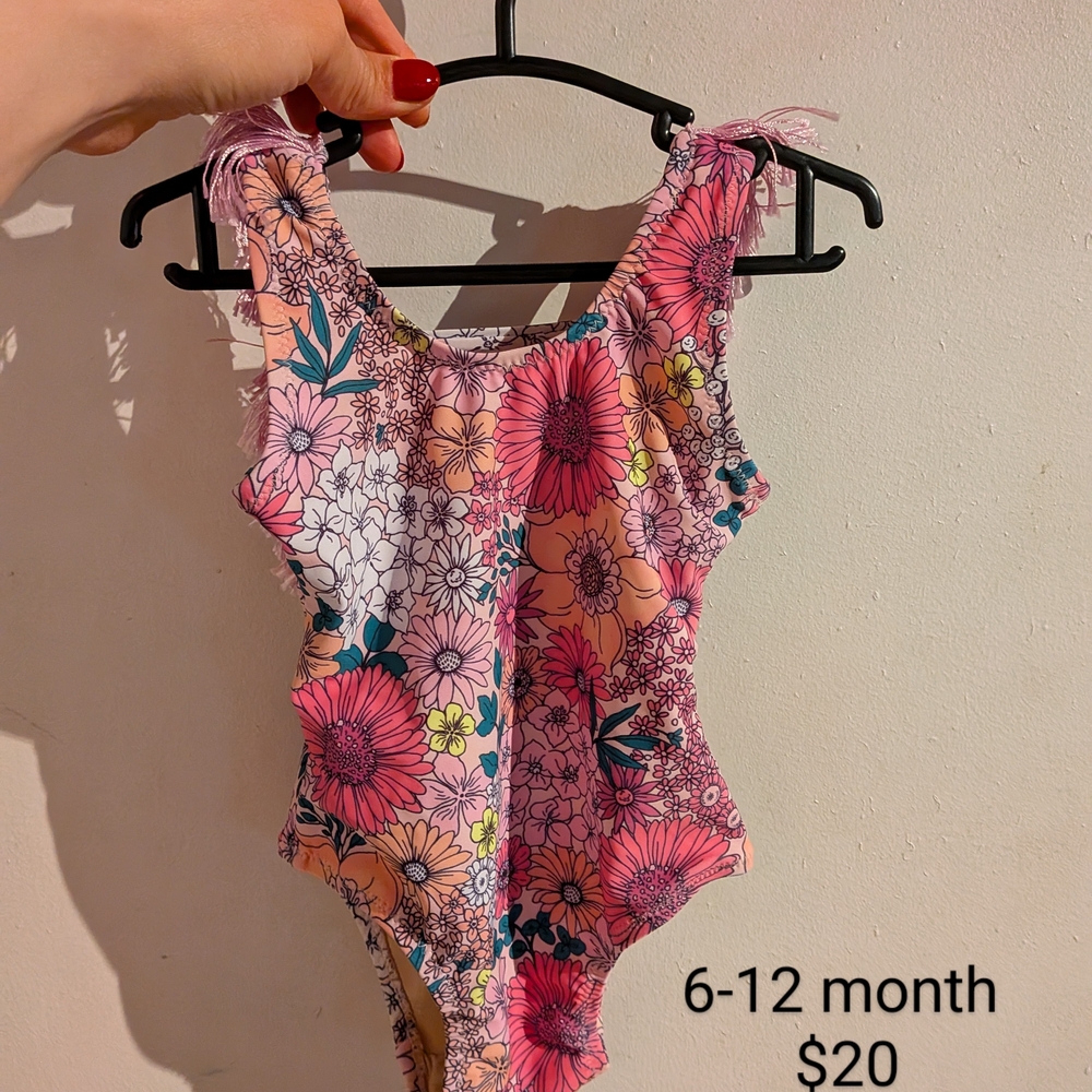 Floral Baby Swimsuit